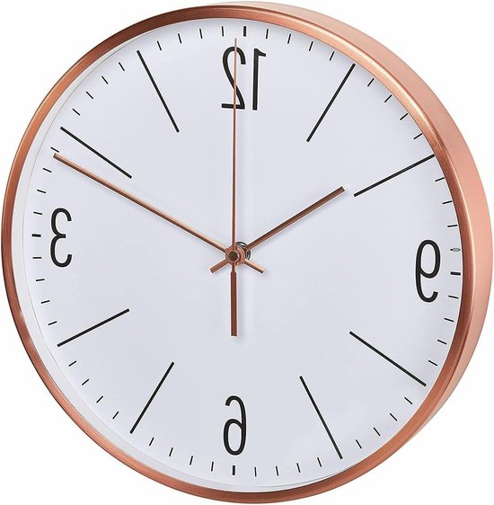 Wandklok in de doos 60.3020.05 met Silent Sweep-uurwerk