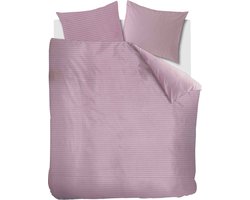At Home by BeddingHouse Cosy Corduroy dekbedovertrek - Lits-Jumeaux - 240x200/220 - Lila