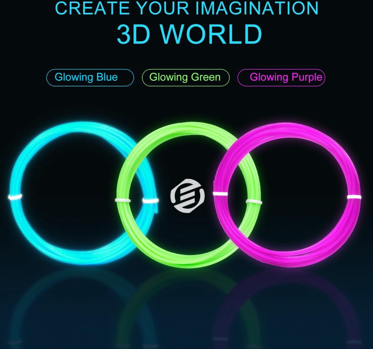Equivera 3D Pen - 3D Starterspen - 3D Pen Starterspakket - Knutselen en Tekenen - 3D Printen - Incl. Vullingen en Filament - Kinderen en Volwassenen