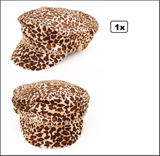 Panthère de Luxe avec chaîne en or - party à Thema , anniversaire, festival, panthères, fête amusante