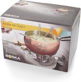 Boska Fondueset Koper - Kaas fondue - voor 1300 gram Kaas - 1,7 L