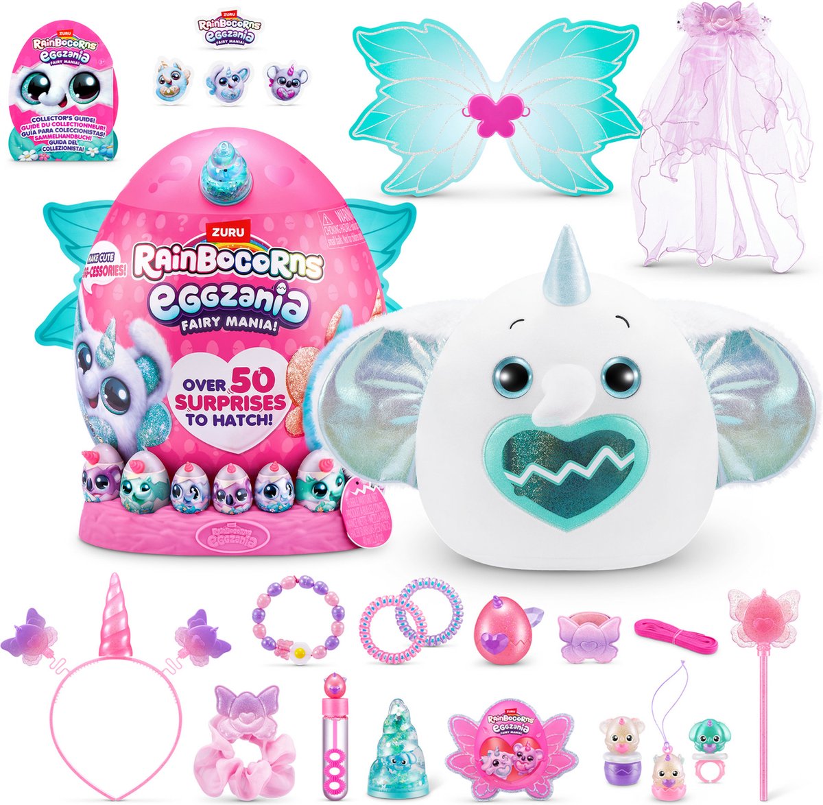 Rainbocorns Eggzania Fairy Mania - Olifant van ZURU