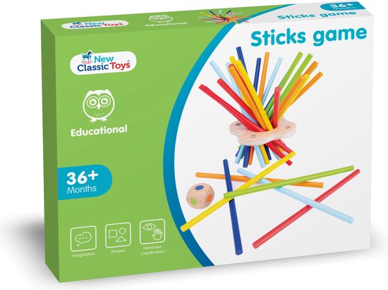 New Classic Toys Stokjes Spel - Mikado Spel | bol