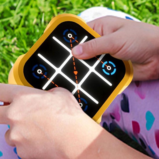 Bolt Game – Console Électronique 3-en-1 De Tic-Tac-Toe – Jeu De Puzzle Portable Pour Voyage