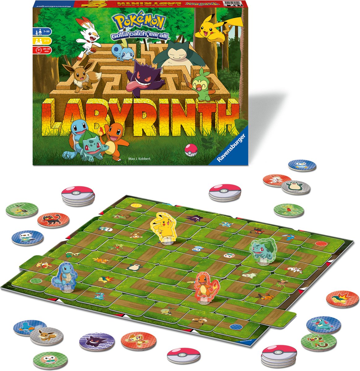 Ravensburger Pokemon Labyrinth - Bordspel — afbeelding 10