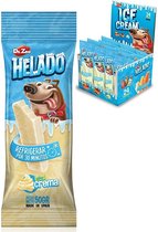 IJSJES Dr zoo hondenijsjes 24 stuks x 50 gram/ijsje lekker, verkoelend -ice cream smaak - freezi it, ready in 30 minutes 24 X 50 GR = 1.2 kg lekkere verkoeling voor uw hond