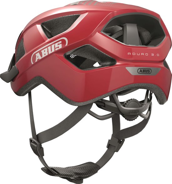 Fietshelm ABUS ADURO 3.0 blaze red L - 58-62 cm - rood - Geschikt voor gebruik op elektrische fietsen - stadsfietsen - 320 g
