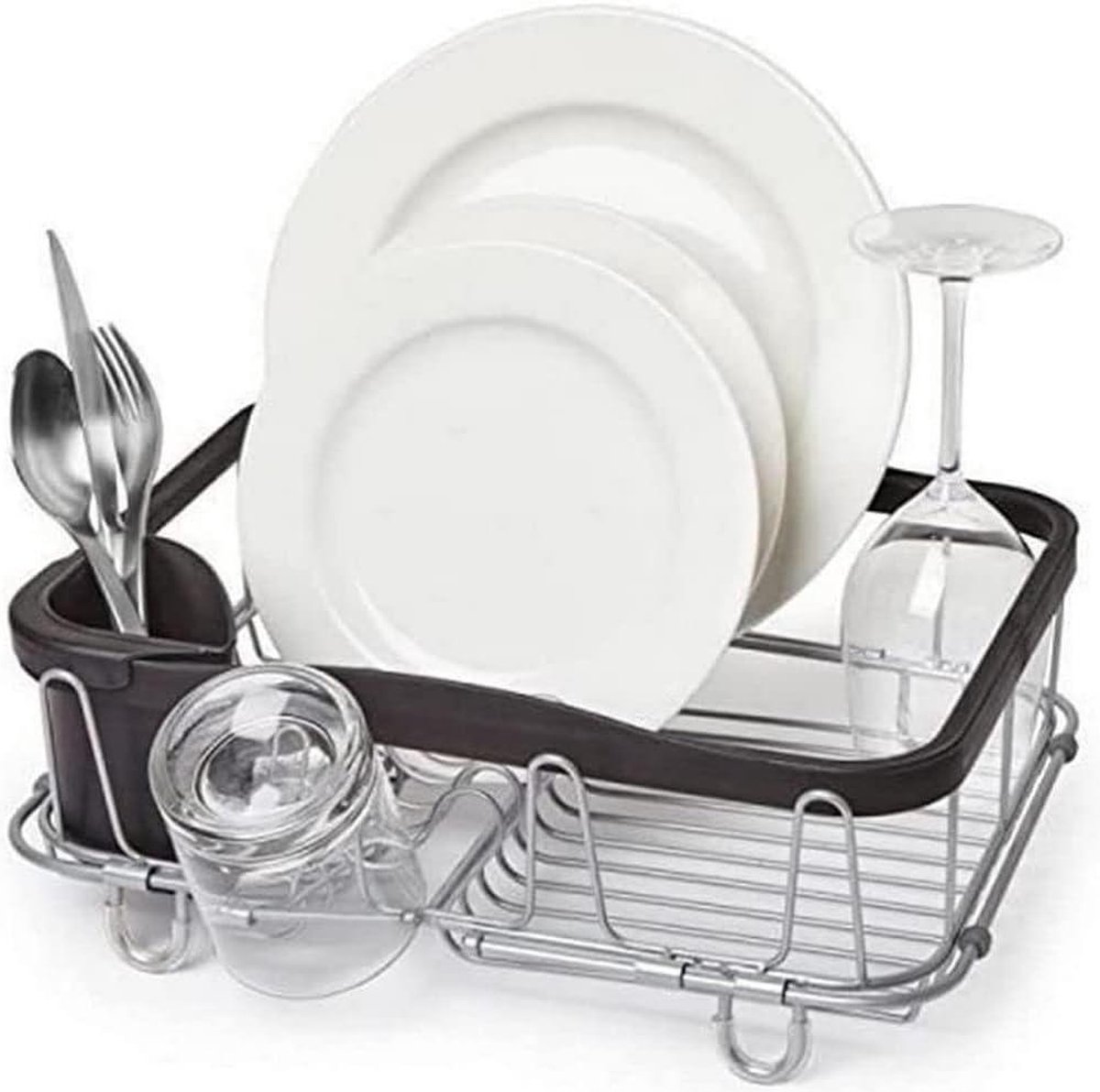 Goedkoopste Afdruiprek Zwart-nikkel voor de keuken met extra ruimte