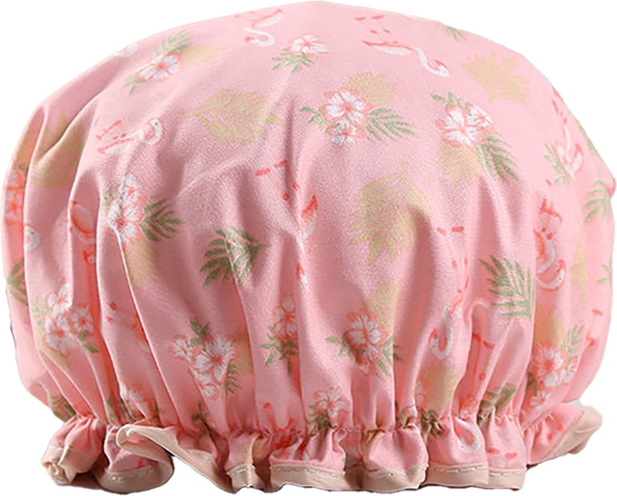 Goedkoopste Scoby - Douchemuts - Flamingo Shower Cap - Flamingo Douchecap - Douchekapje - Douche muts - Douche cap