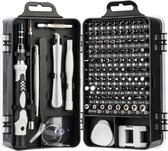 STACK Precisie Schroevendraaierset | 117 delig - CR-V Materiaal - Smartphone Reparatieset - Bitset - Magnetisch - Schroevendraaier voor Laptop / Macbook / Smartphone / iPhone / Camera / Horloge / Bril / Tablet / iPad