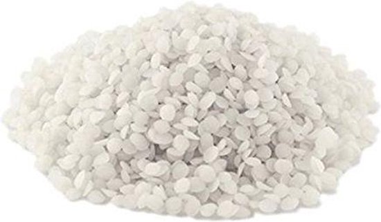 witte bijenwas korrels - witte bijen wax - 100% natuurlijke  -  White beewax -  500 gram