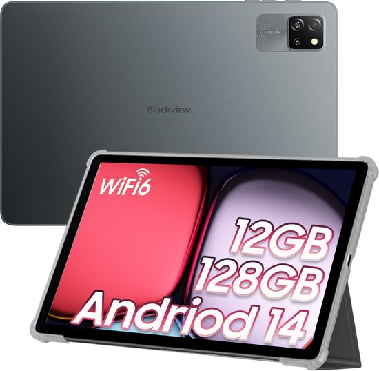Blackview Tab 60 WiFi Android 14 Tablet - 12GB+128GB(1TB Externe