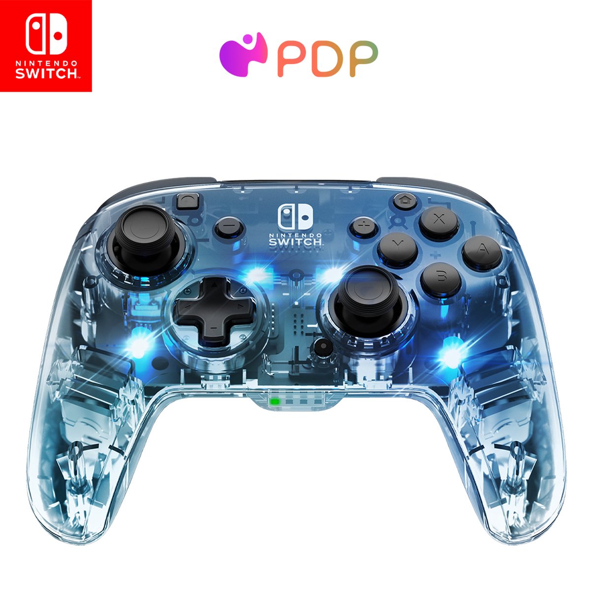 Afterglow Draadloze Deluxe Controller Nintendo Switch Zilver