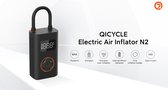 Bol.com QiCycle N2 - Elektrische fietspomp - Bandenpomp (Auto Motor Fiets Bal Luchtbed) - Oplaadbaar - Drukmeter - 10.3 Bar aanbieding