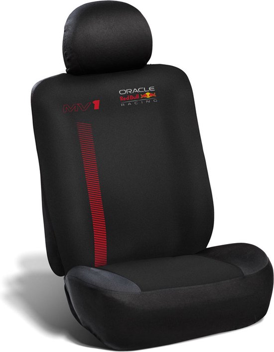 Universele Stoffen Stoelhoezenset 'Sports' Zwart/Grijs - 11-delig - geschikt voor Side-Airbags | OT GTI809 | otoM | Nederlands