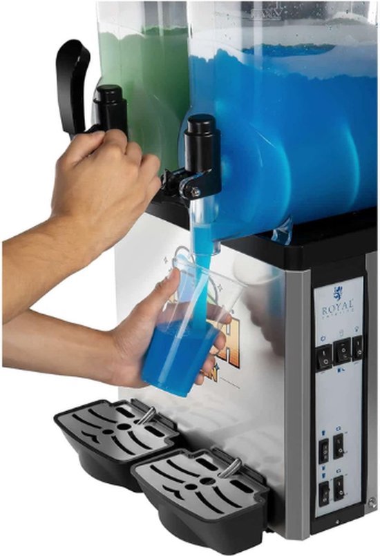 Thuys – Luxe Slush Puppy Maker – Slush Puppy Machine – Elektrische Slush Maker – Ijsmachine voor Thuis & Professioneel Gebruik – Crushed Ice – 24L Capaciteit — afbeelding 2