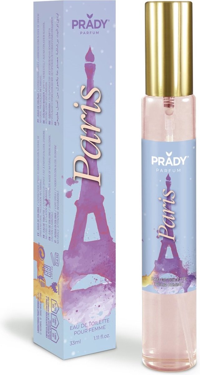 Goedkoopste Prady - Paris - Eau de Toilette Pour Femme - 33 ml