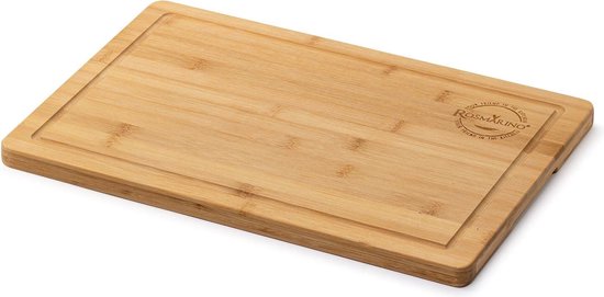 Foto: Rosmarino snijplank snijplanken bamboe snijplank snijplank met sapgleuf 45x30 cm