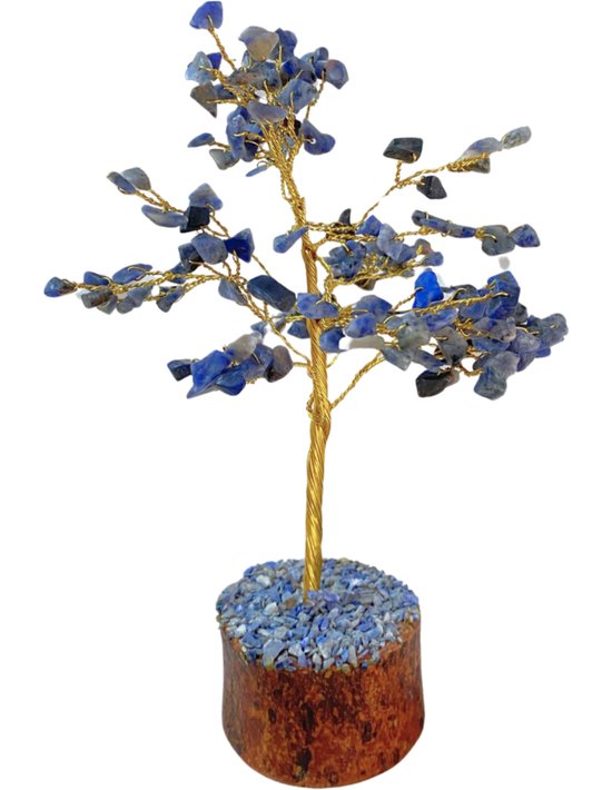 Edelsteen Boompje van Sodaliet 18 cm