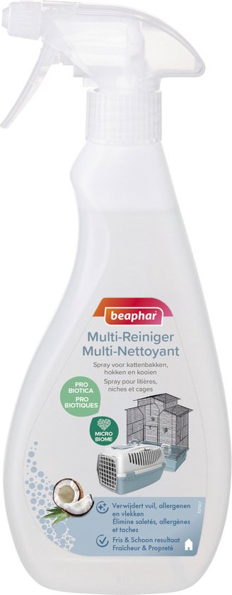 Beaphar Multi-Reiniger - Kattenbakreinigingsmiddelen - 500 ml