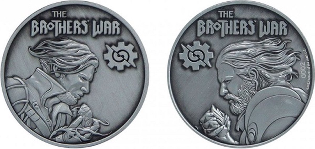 Magic the Gathering Collectable Coin Brothers War Verzamel Munt