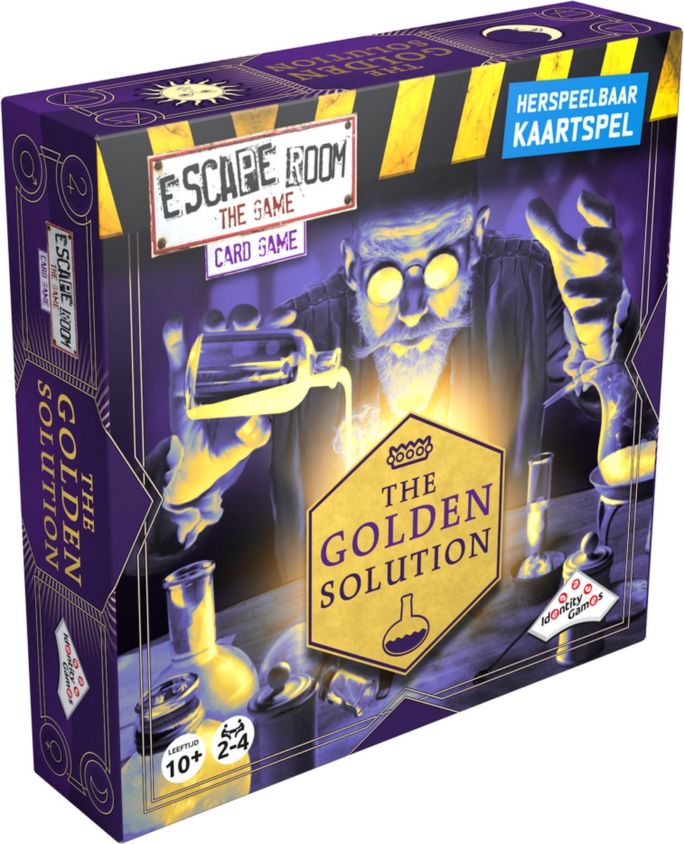 Escape Room The Game kaartspel The Golden Solution
