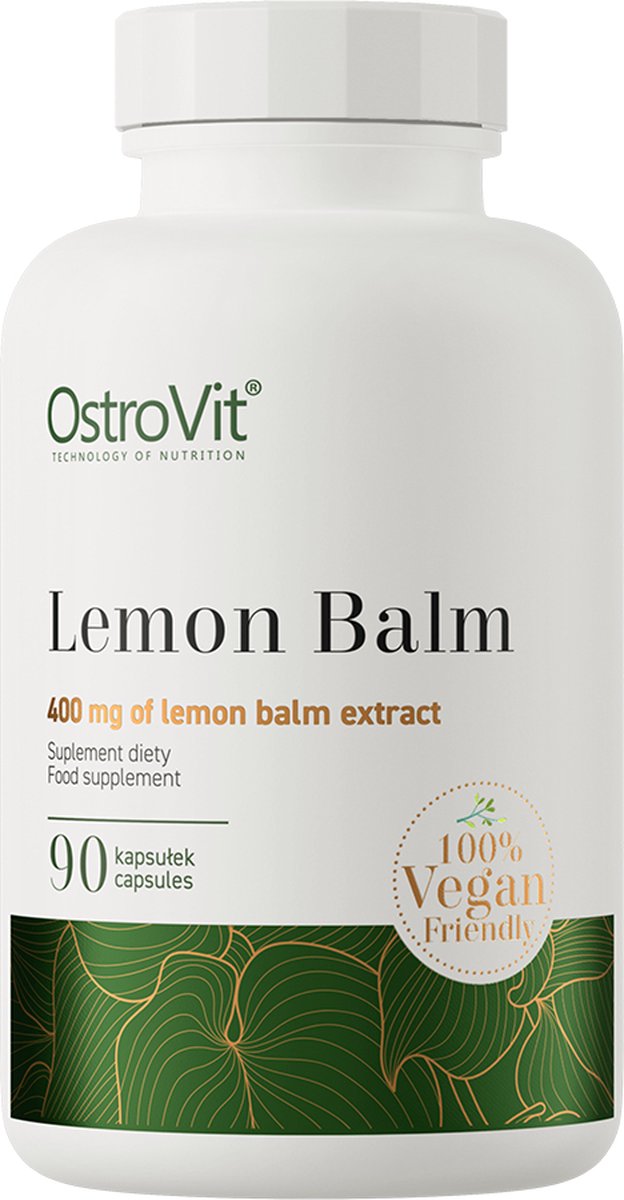 Goedkoopste Supplementen - OstroVit Citroenmelisse VEGE 90 capsules - 90 Capsules