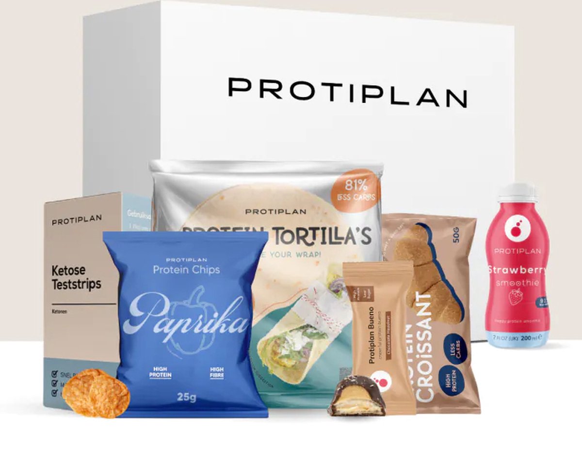 Goedkoopste Eiwitdieet Box | 7 Dagen | Smaakvol en Gemakkelijk Afvallen met Protiplan