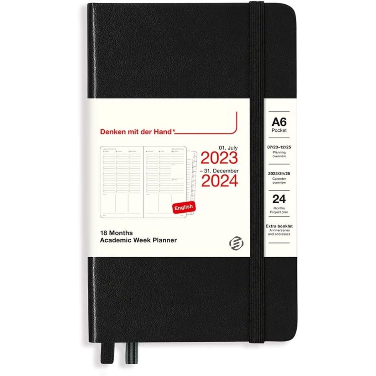 Equivera Weekplanner 2025 - Weekly Planner - Agenda - Kalender - Maandplanner - Famillieplanner