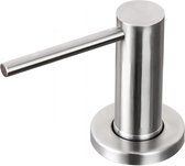 RVS keuken- en badkamerhardware zeepdispenser - druktype zeepvoorziening voor aanrecht - pomp voor handlotion - ingebouwde fles - multifunctioneel gebruik - duurzaam - eenvoudig te installeren