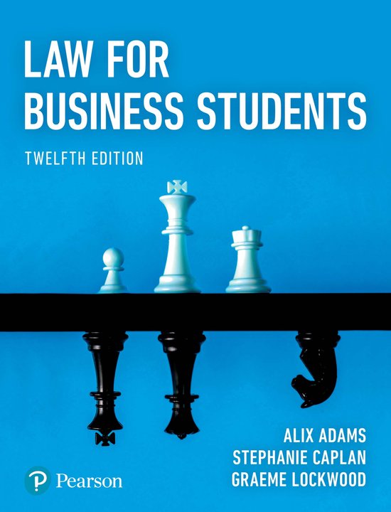 Law for Business Students - cover