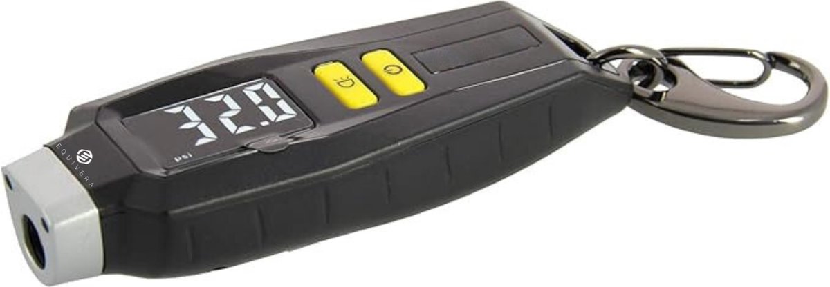 Equivera Bandenprofielmeter - Bandenspanningsmeter - Bandendrukmeter - Profielmeter - Profieldiepte Meter Autobanden - Profieldieptemeter - Bandenprofielmeters - Bandenprofiel Meter - Bandenprofielmeter Digitaal