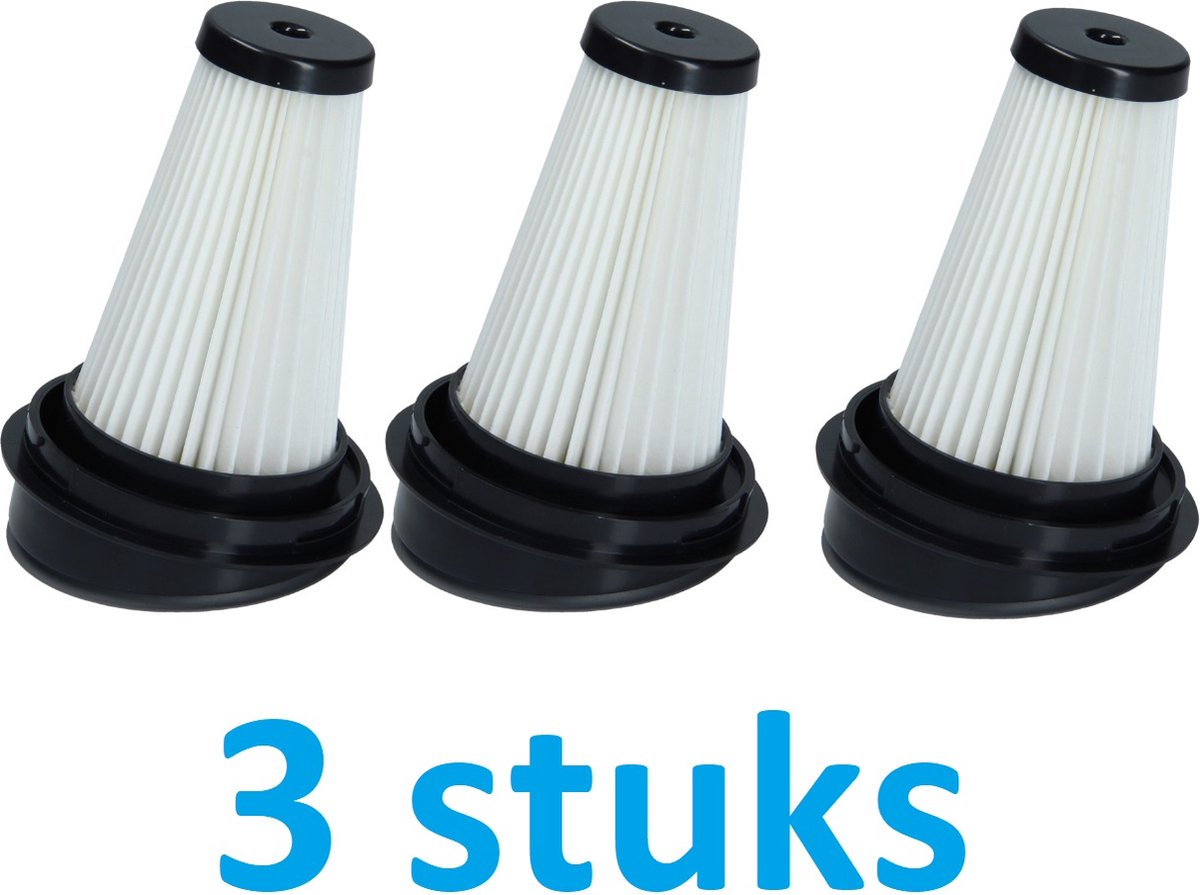 3 x HEPA-filter vervanging voor ROWENTA / TEFAL X-PERT stofzuiger TEFAL: X-PERT 160 TY7233, X-PERT 3.60 TY6933, X-PERT 3.60 TY6975 ROWENTA: X-PERT 3.60 RH6933, X-PERT 3.60 RH6921, X-PERT 160 RH7233 - Moulinex: MS7233
