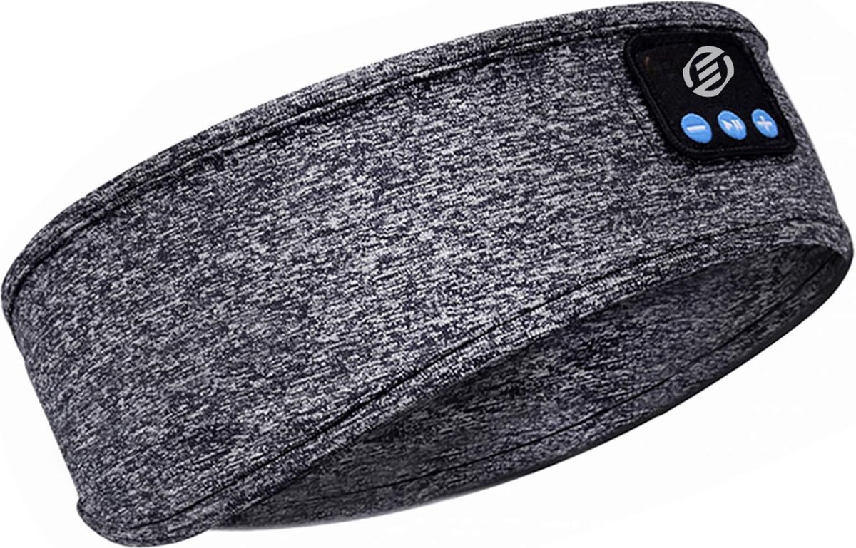 Equivera Slaapmasker Bluetooth - Slaap Koptelefoon - Hoofdband met Speakers - Mannen en Vrouwen - Slaapmasker met Speakers - 100% Verduisterend - Incl. White Noise en Binaural Beats