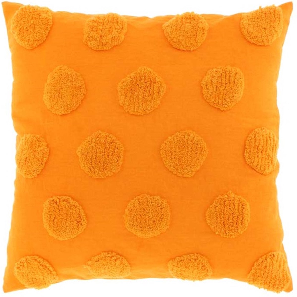 Unique Living D- Unique Living - Kussen Giel 45x45cm Mango Geel