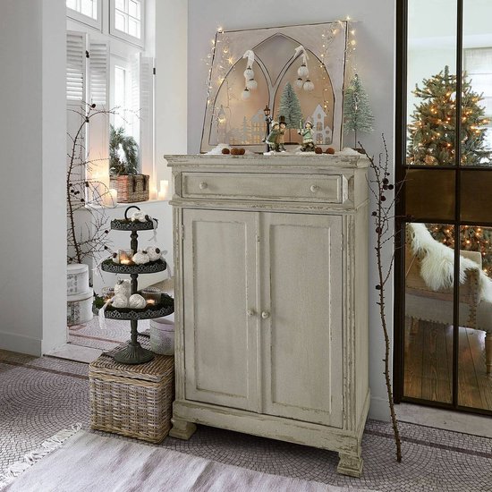 LOBERON Etagère Garnette gris antique