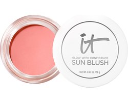 IT Cosmetics Glow With Confidence Sun Blush - Hydraterend & Verzachtend - Sunlit 10 - 18g