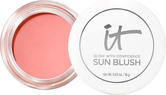 IT Cosmetics Glow With Confidence Sun Blush - Hydraterend & Verzachtend - Sunlit 10 - 18g