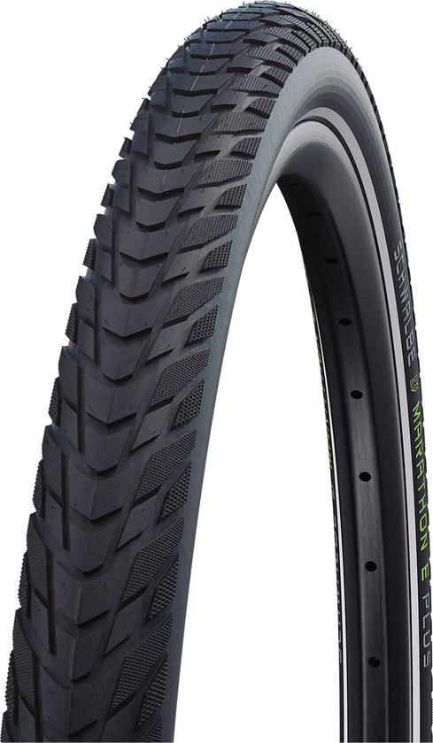 Foto: Schwalbe buitenband marathon e plus 28 x 2 15 55 622 mm fietsband zwart reflecterend