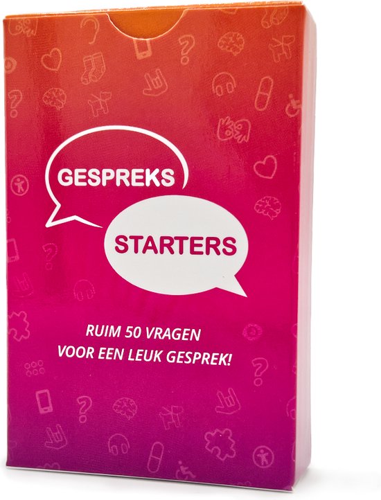 Gesprekskaarten - Openhartig Vragen Spel voor je Relatie - Praatkaarten - Vragen kaartjes voor Volwassenen - Gespreksstarters