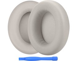 Vervangende Oorkussens voor Beats Studio Pro Wireless Noise Cancelling Hoofdtelefoon van MMOBIEL – Memory Foam en Protein PU Koptelefoon Oorkussens - Noise Isolation Hoofdtelefoon Earpads – Grijs