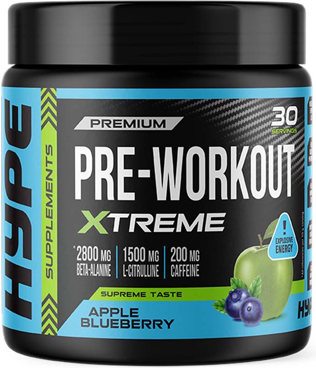 Goedkoopste Hype Pre Workout - Apple & Blueberry