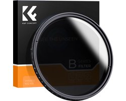 K&F Concept 82mm variabele ND2-400 filter Nano-B ND fader grijsfilter