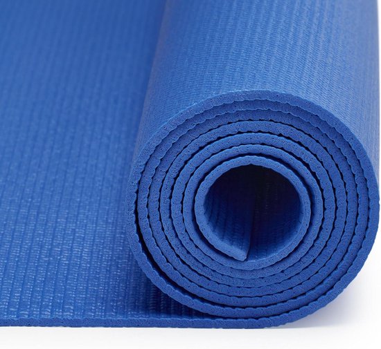 Oefening antislip yogamat duurzaam compact licht gewatteerd ondersteuning voor warme yoga pilates rekoefeningen meditatie en vloertrainingen - Sunny Health & Fitness Yoga mat — afbeelding 3