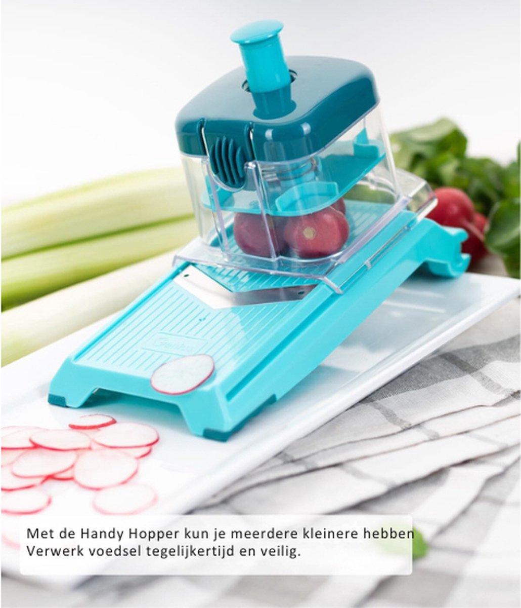 Nicer Dicer Chef - Mandoline - Groentesnijder - 15-delig