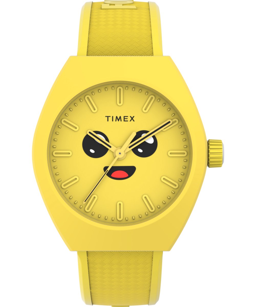 Timex Urban Pop x Fortnite TW2W96700 Horloge - Kunststof - Geel - Ø 40 mm