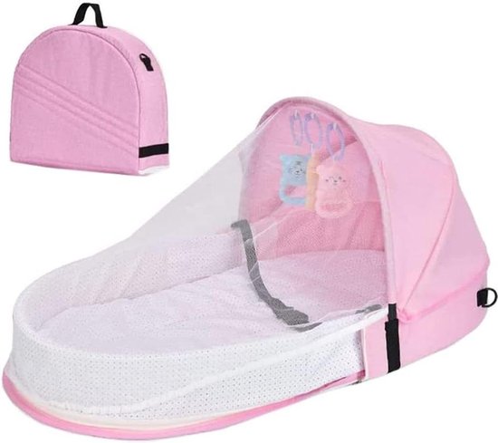 Deryan Luxe Reisbed voor Baby's - Snel Opzetbaar met Muggennet