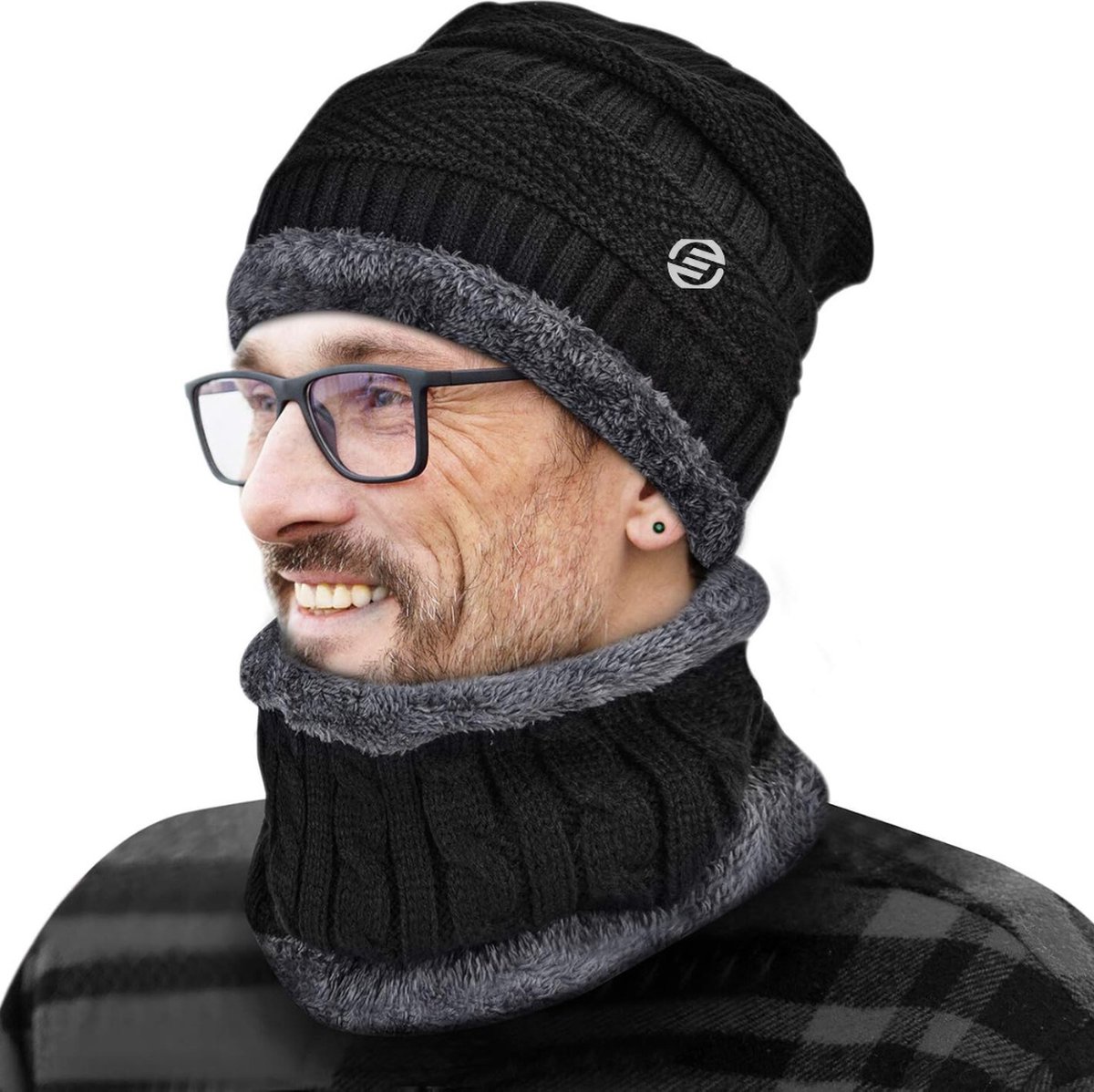 Equivera Bluetooth Muts - Muts met Bluetooth - Muziek Muts - Oplaadbaar - Meerdere Standen - Voor Muziek en Bellen