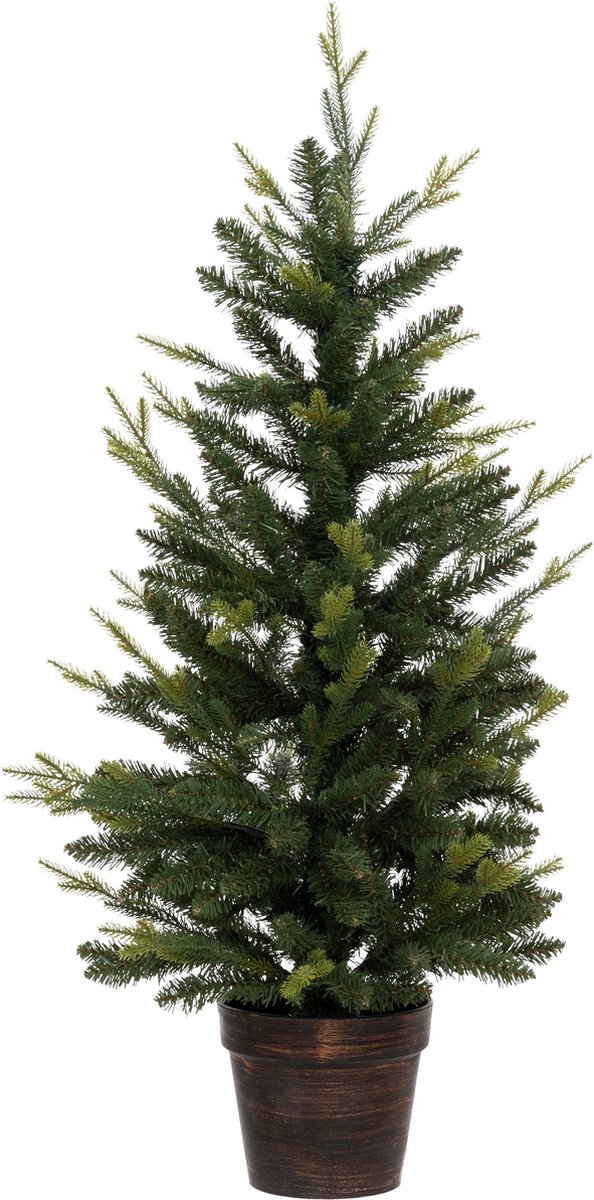 Fééric Lights and Christmas Kerstboom - Ø50xH100cm - Kerstdecoratie - Groen