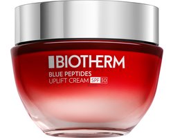 Biotherm Blue Peptides Uplift Cream - Anti Aging Gezichtscrème SPF30 - Voor vrouwen - Voor een zichtbaar verstevigde en gelifte huid - Collageen Peptiden - Hyaluronzuur - 50ml